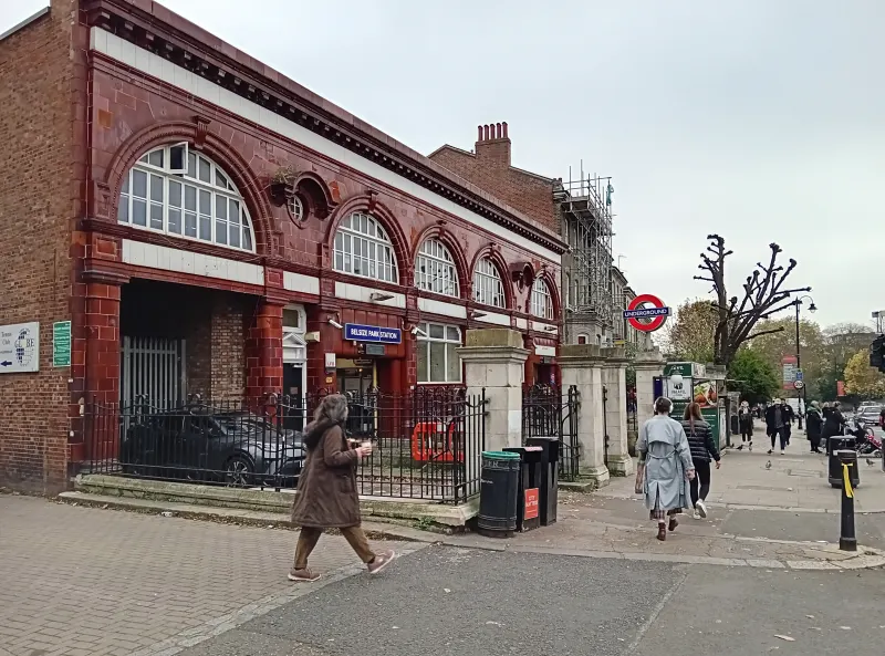 Belsize Park tube station, London