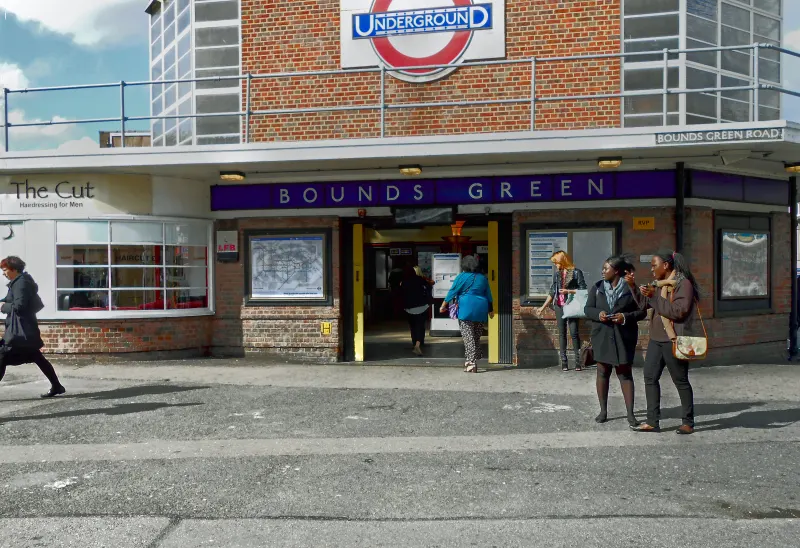 Bounds Green Station, London