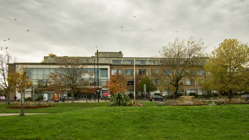The 1958 Haringey Civic Centre on the High Road at Wood Green