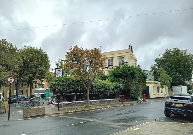 The Scolt Head pub, Kingsland, London