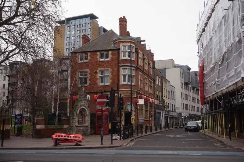 White Church Lane off Whitechapel Road, London