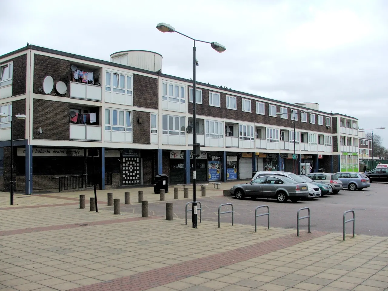The shopping parade on Eynsham Drive, Abbey Wood