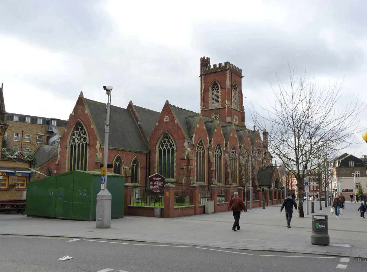 St Mary's Church on Acton High Street