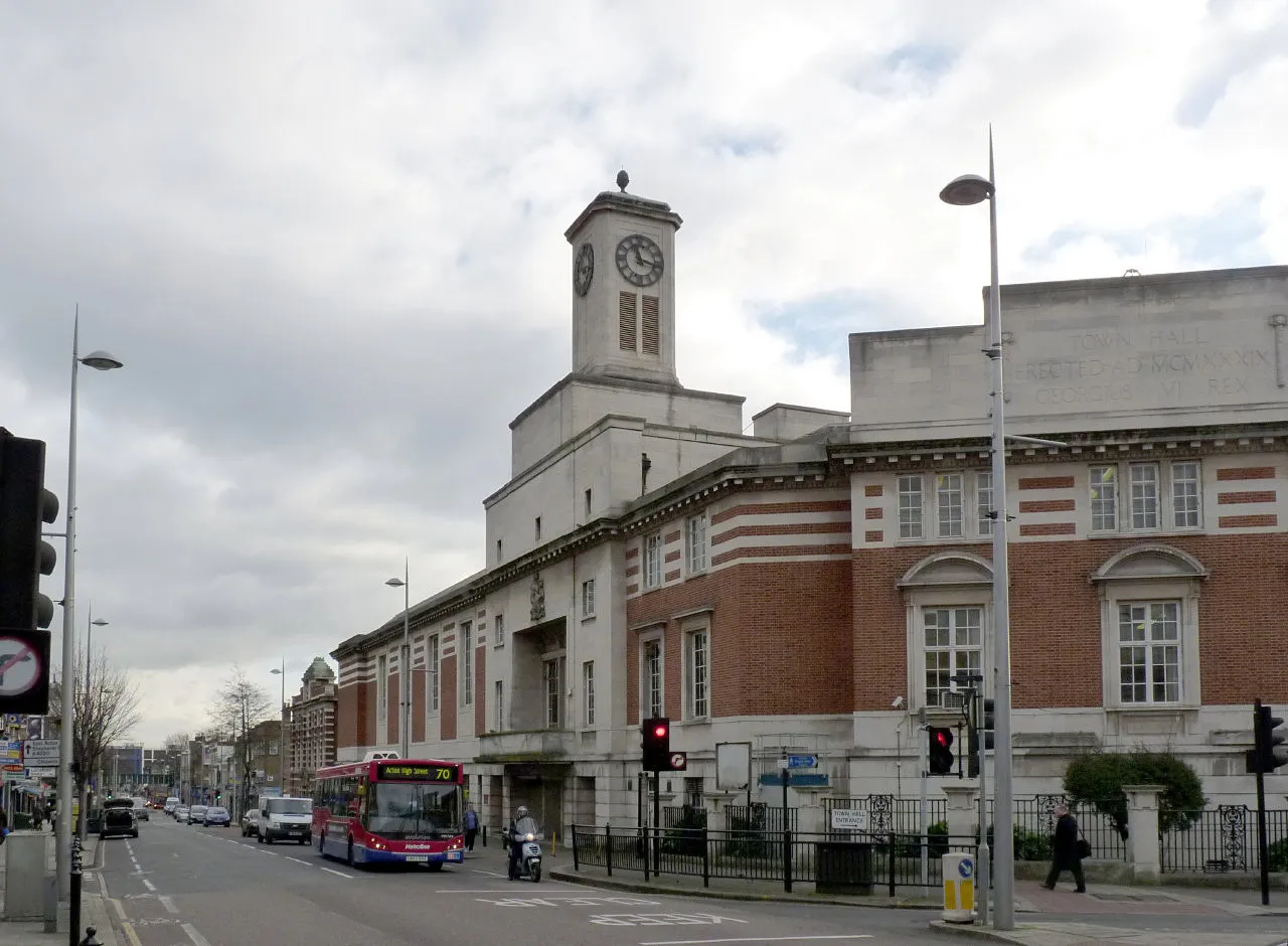 Acton Town Hall on Winchester Street, W3