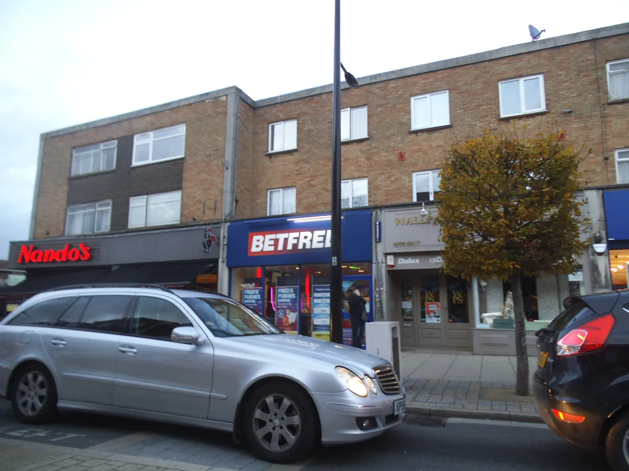Shops on High Street in nearby Hornchurch town centre