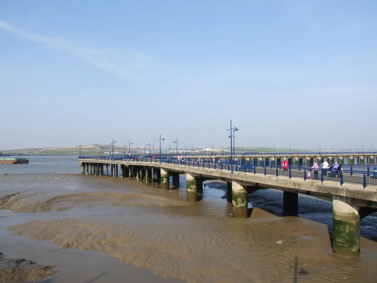 Erith Pier on the Thames, near Belvedere