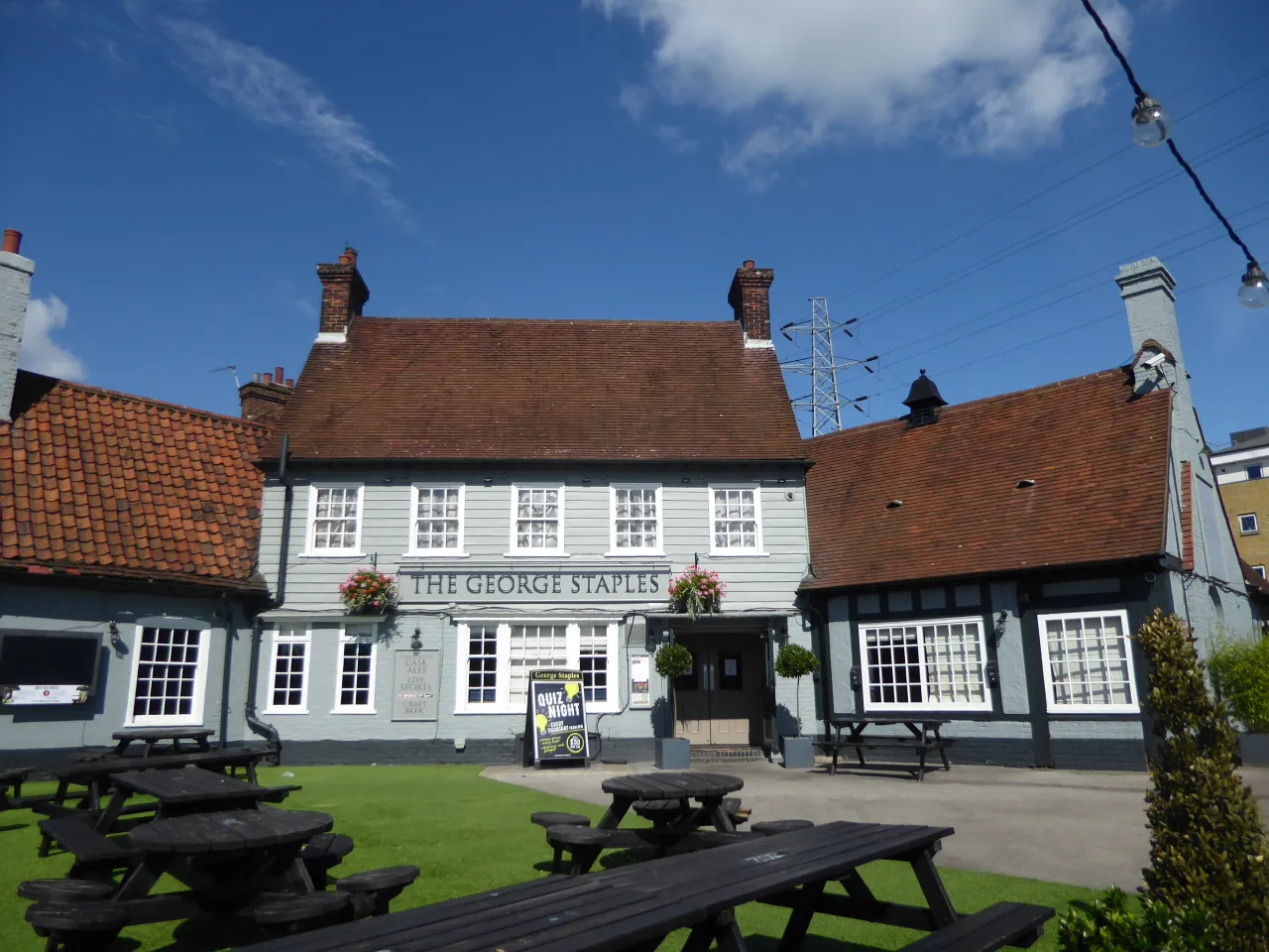 The George Staples pub on Blackfen Road, Blackfen