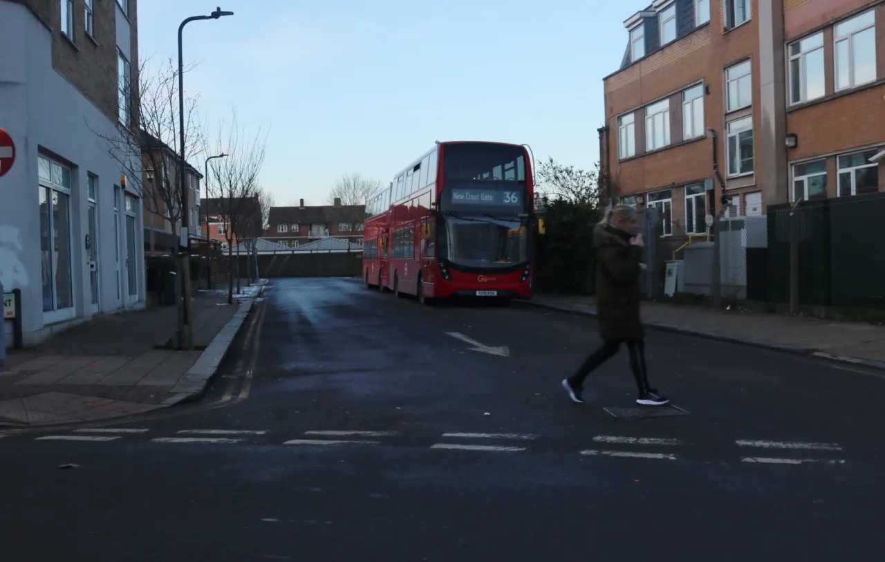 Claremont Road in Queen's Park, a shopping street near Brondesbury Park