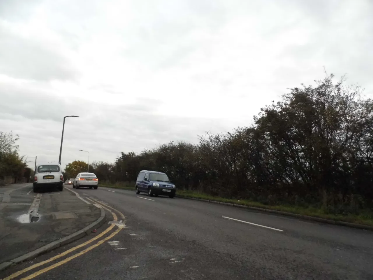 Romford Road in Collier Row, the neighbouring area to Chase Cross