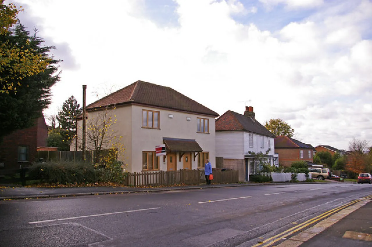 Kings Head Hill (A110), the road leading up from Chingford Green