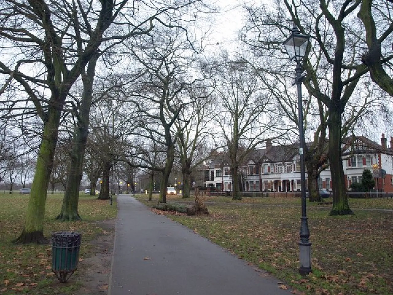 A wide view across Clapham Common
