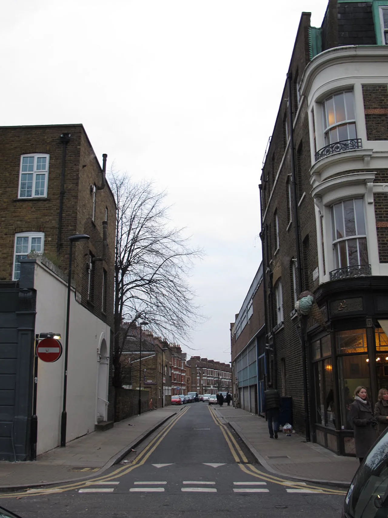 Bromell's Road, a residential backstreet in Clapham Old Town