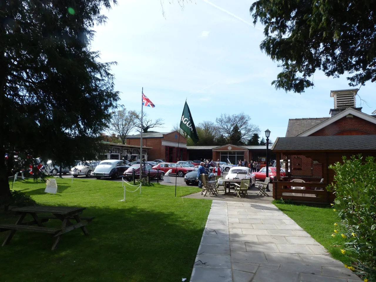 The grounds and building of Whitewebbs Museum of Transport near Clay Hill, Enfield