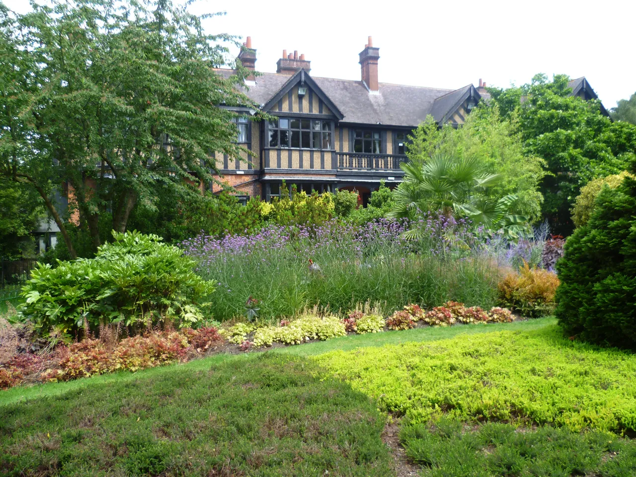 Coombe Wood House and its gardens, part of the historic Coombe estate in Croydon