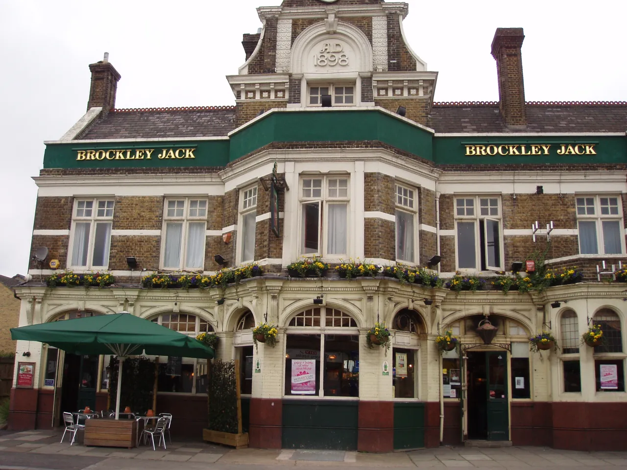 The Brockley Jack pub and theatre on Brockley Road, Crofton Park