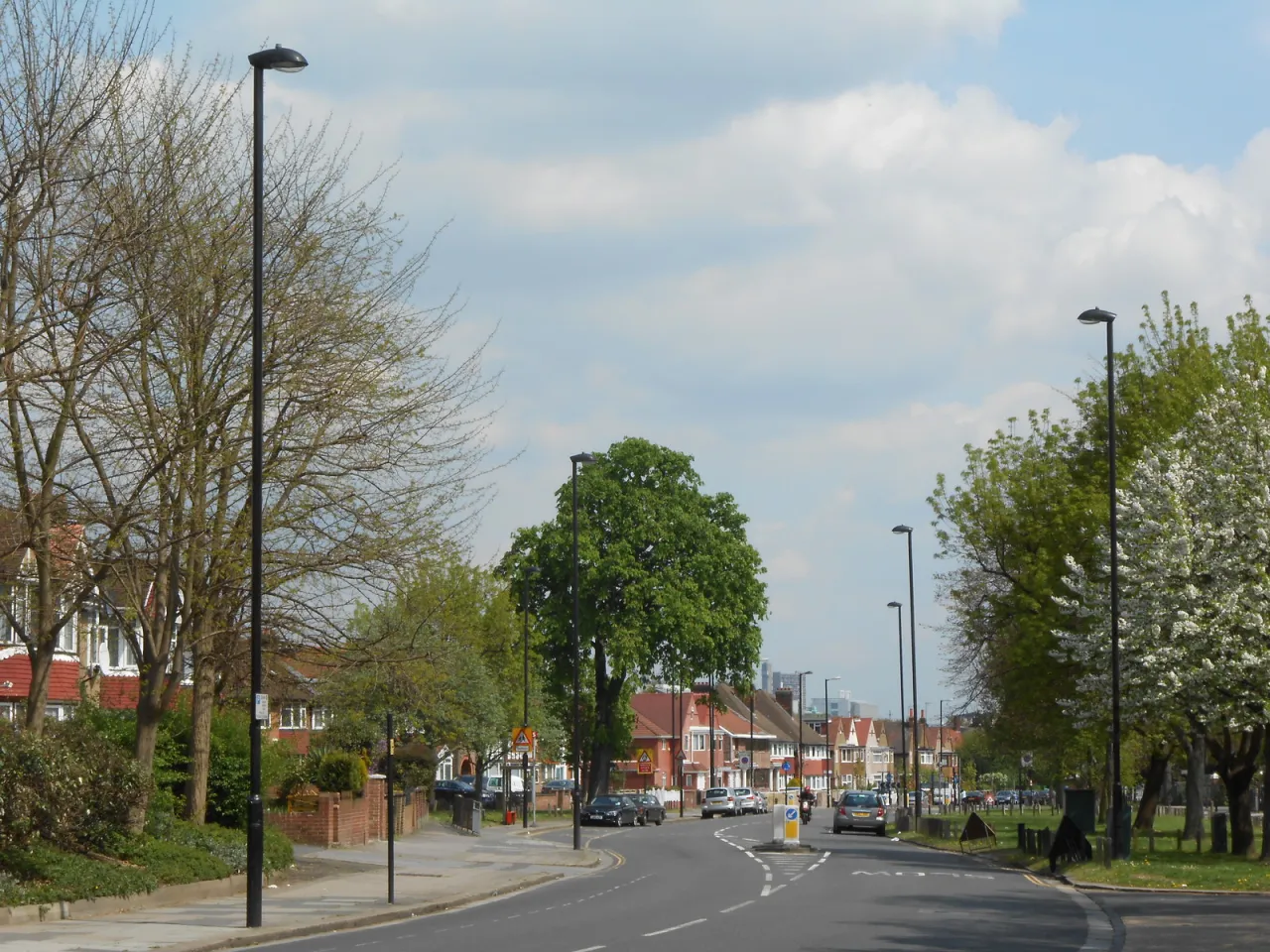 East Acton Lane, a residential street through the area