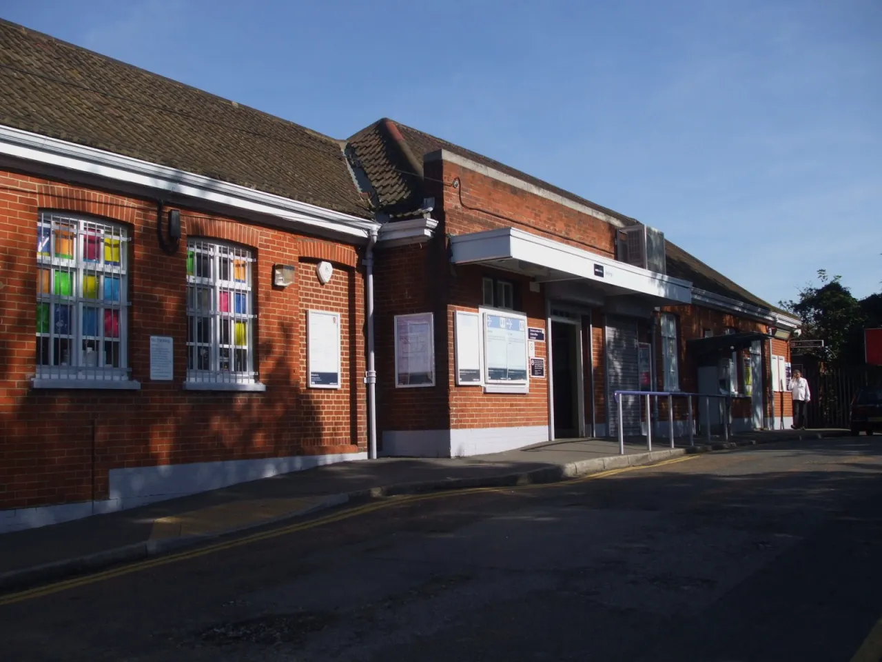 Welling railway station, the nearest station serving East Wickham