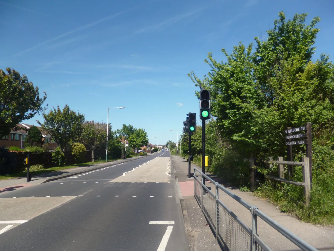 Suttons Lane in Hornchurch, near Elm Park