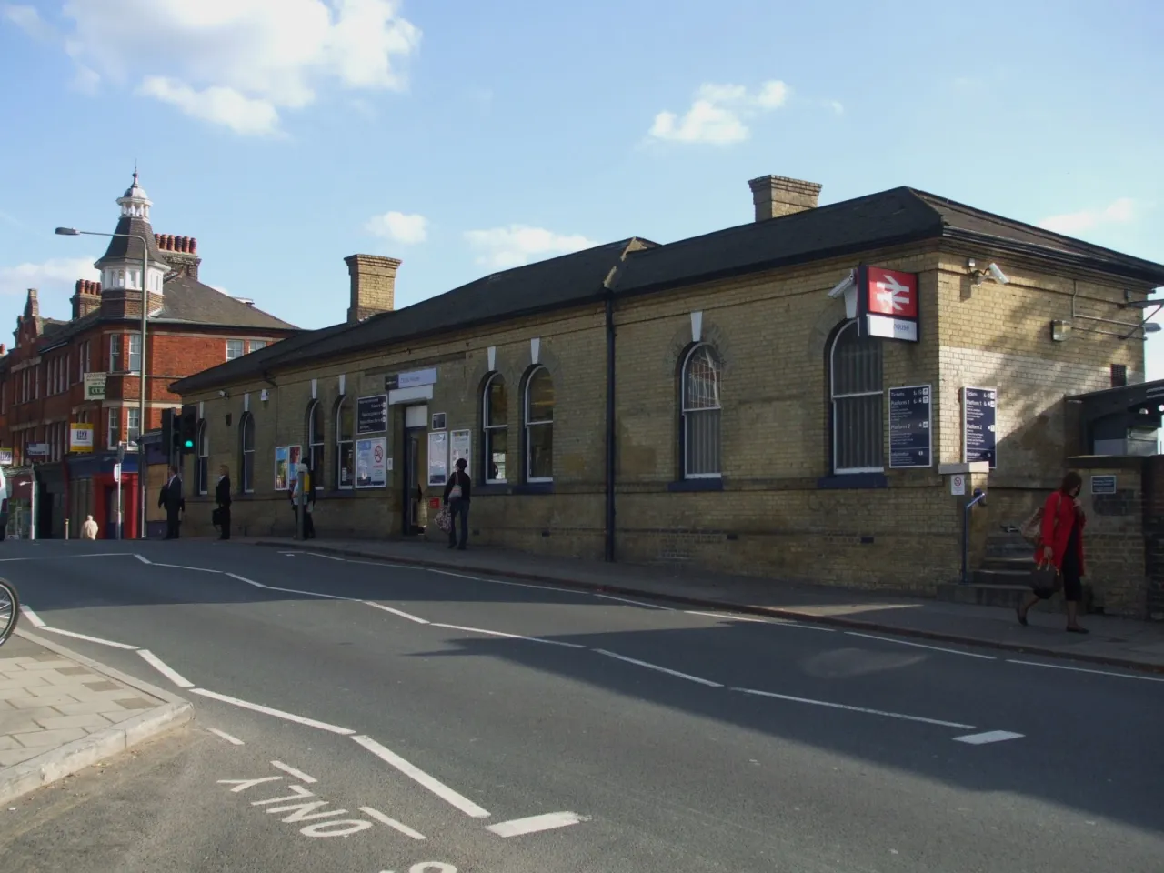 Clock House railway station building, near Elmers End