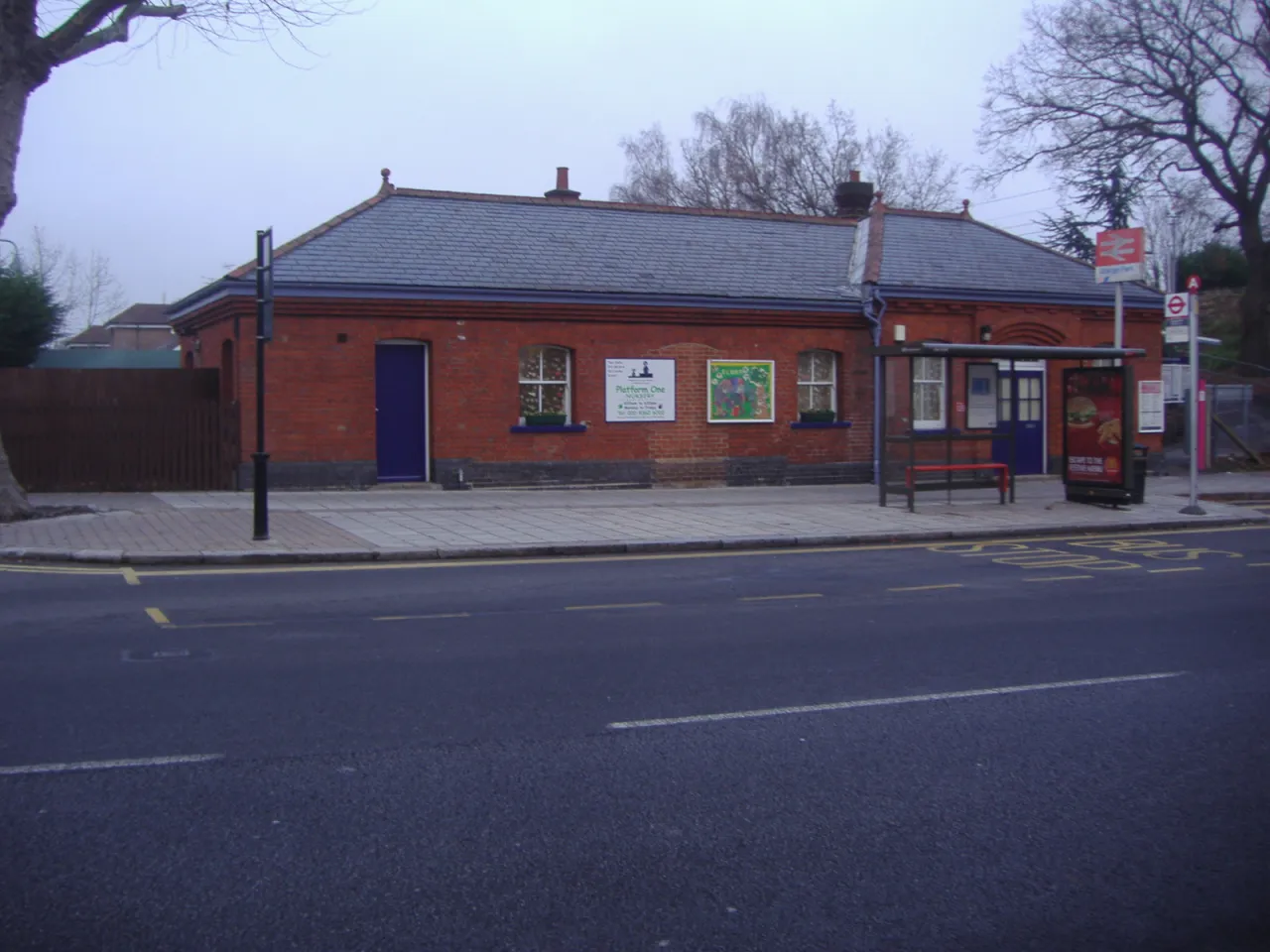 Grange Park's old station building, the 1910 arrival that created this Enfield suburb Park old station