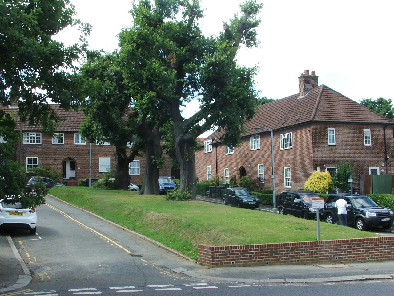 Houses along Baring Road in Grove Park, Lewisham