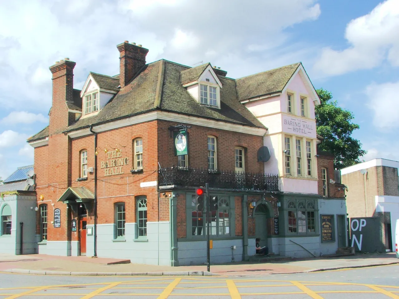 The Baring Hall Hotel building on Baring Road, Grove Park
