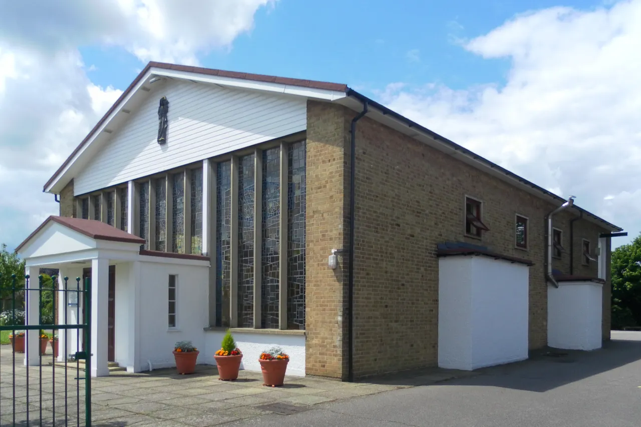 Church of Our Lady of the Rosary on West Common Road, Hayes