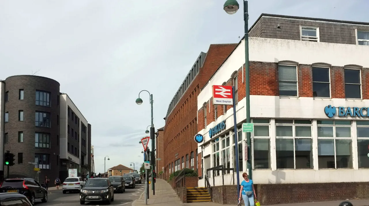 High Street in West Drayton, one of Hillingdon's town centres