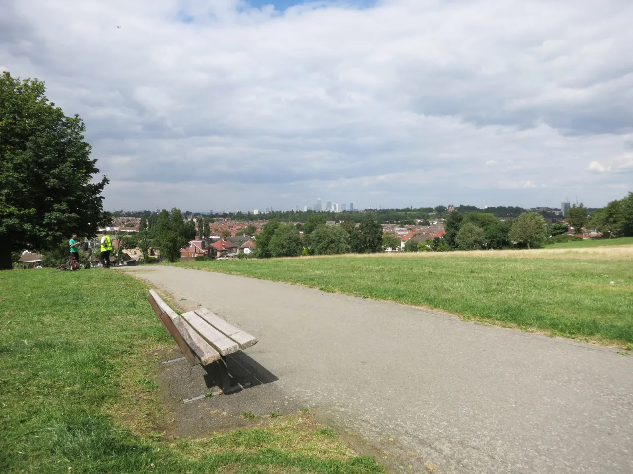 Blythe Hill Fields, an open green space near Honor Oak, London