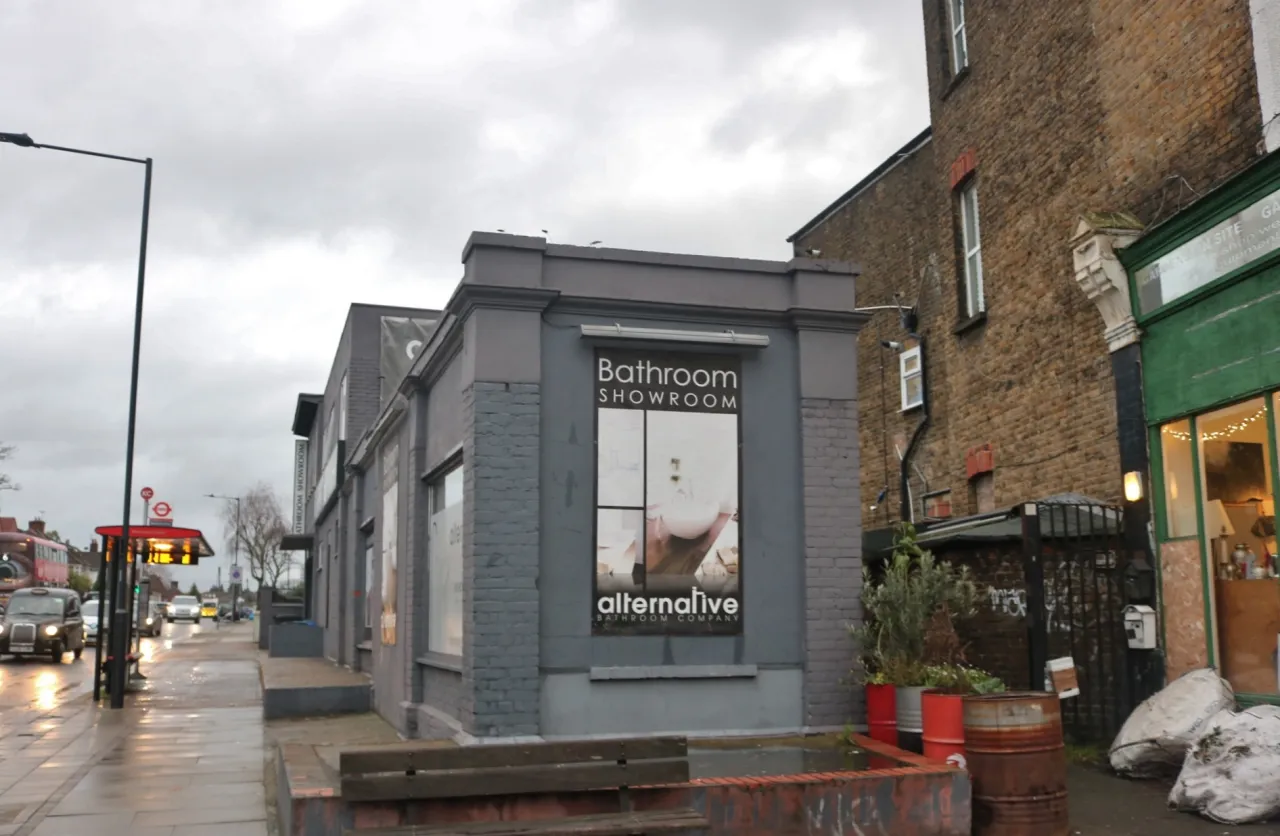 An independent bathroom showroom on Chamberlayne Road, Kensal Rise