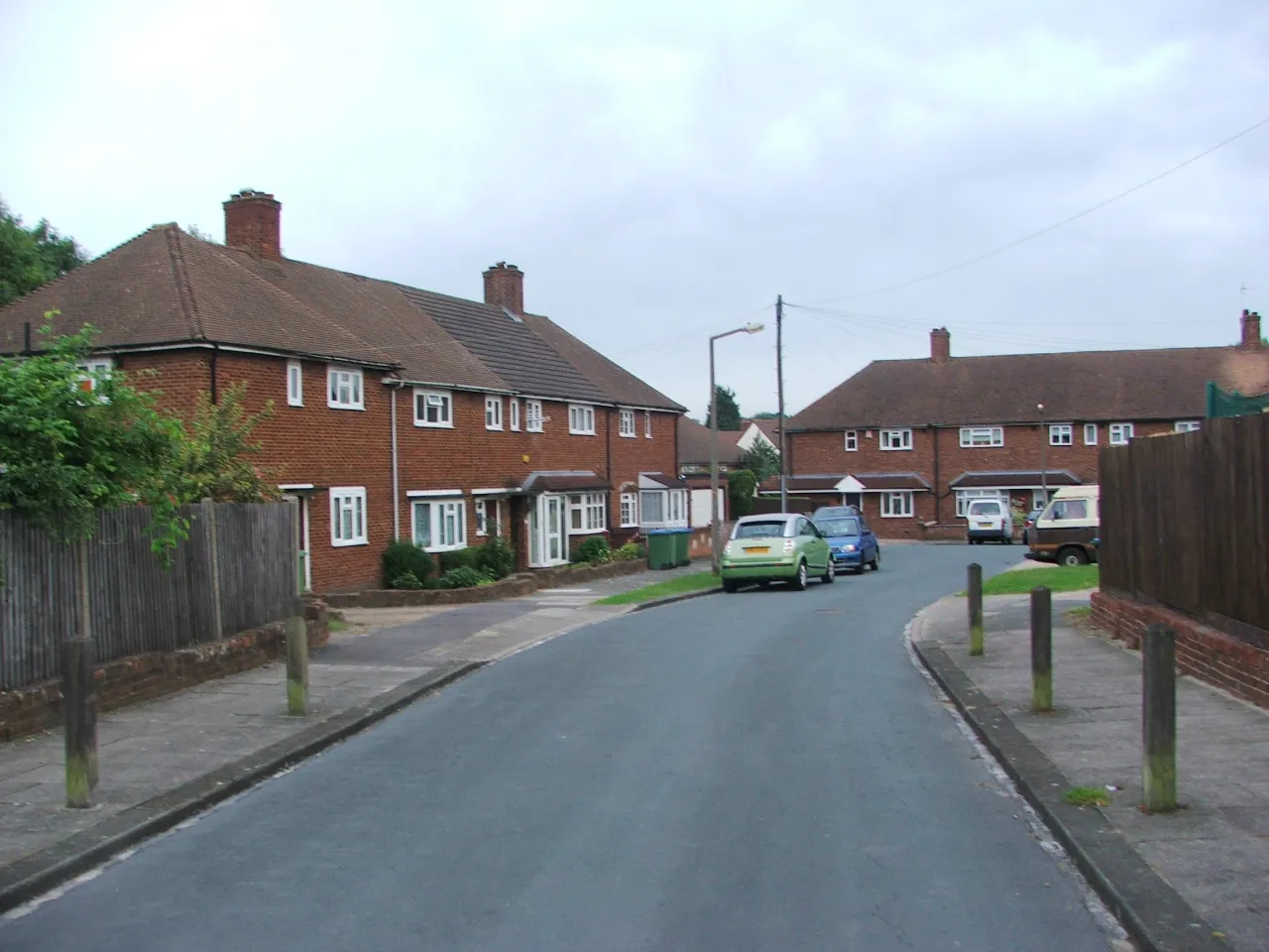 1930s semi-detached houses in New Eltham, near Lamorbey
