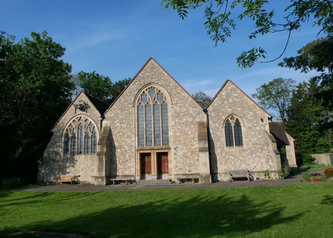 Holy Trinity Church, Lamorbey, the Victorian Gothic parish church at the heart of the 1930s suburb