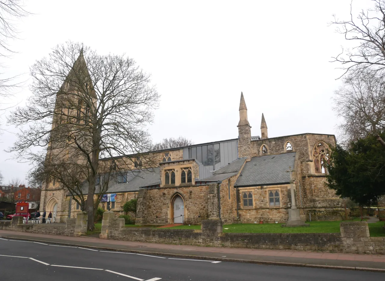 Holy Trinity Church, a historic stone church in Penge