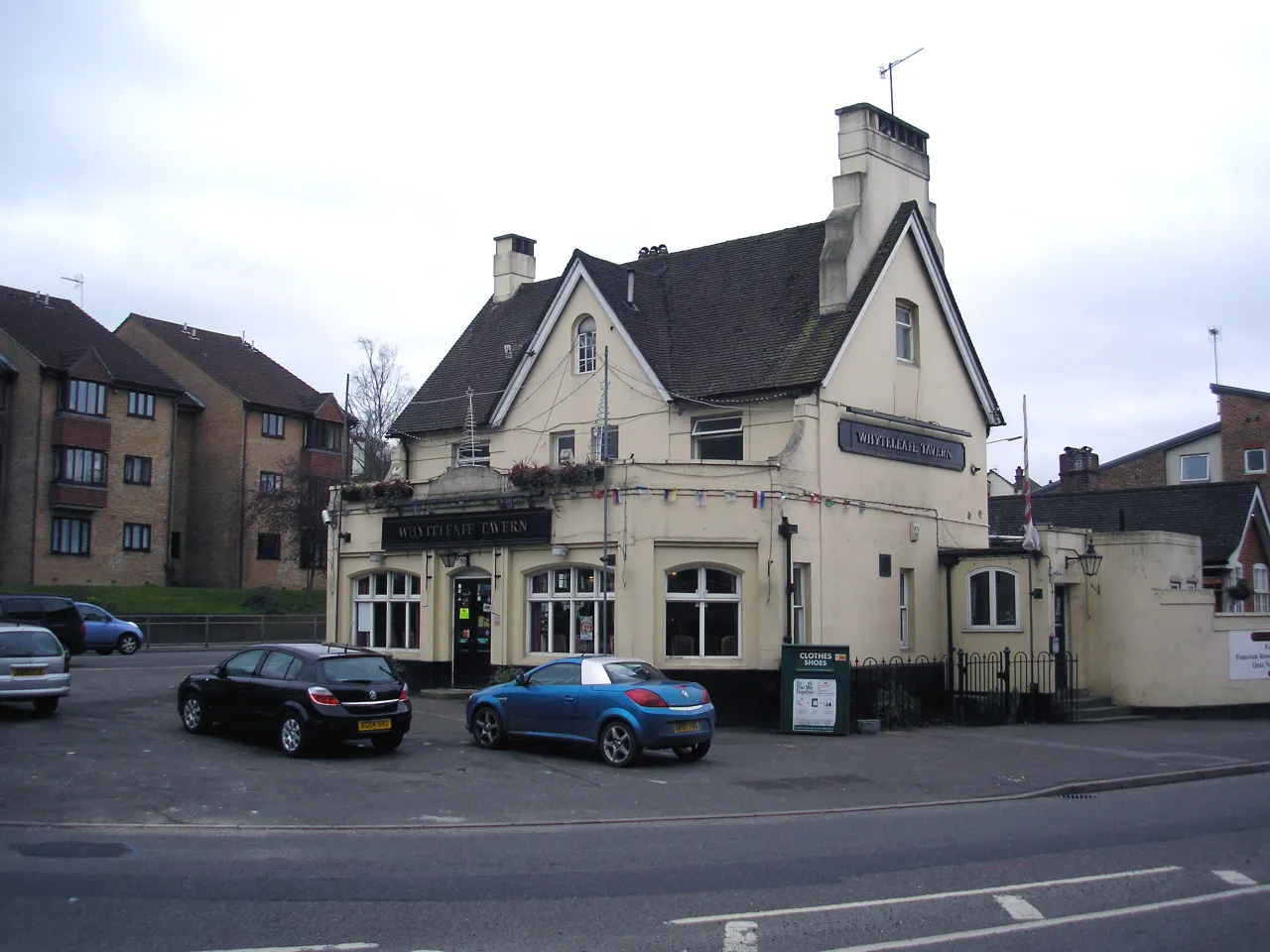 The Whyteleafe Tavern pub in neighbouring Whyteleafe, near Riddlesdown