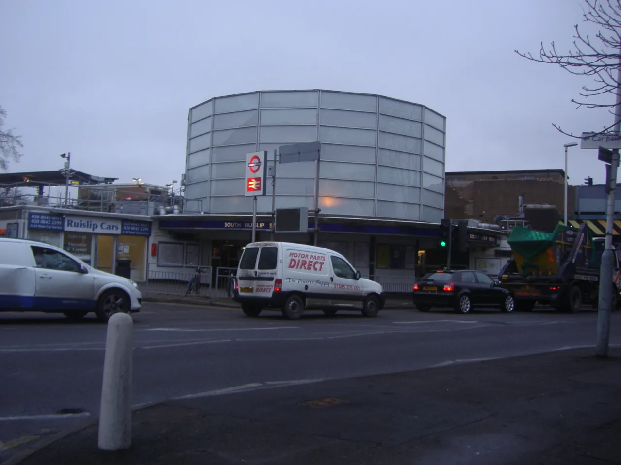 South Ruislip station and shops, near Ruislip Gardens