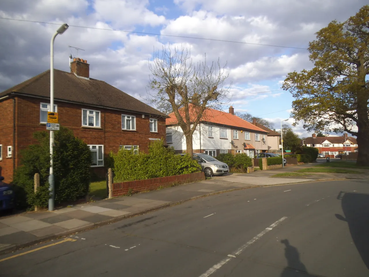 1930s semi-detached houses on Stafford Road, Ruislip Gardens