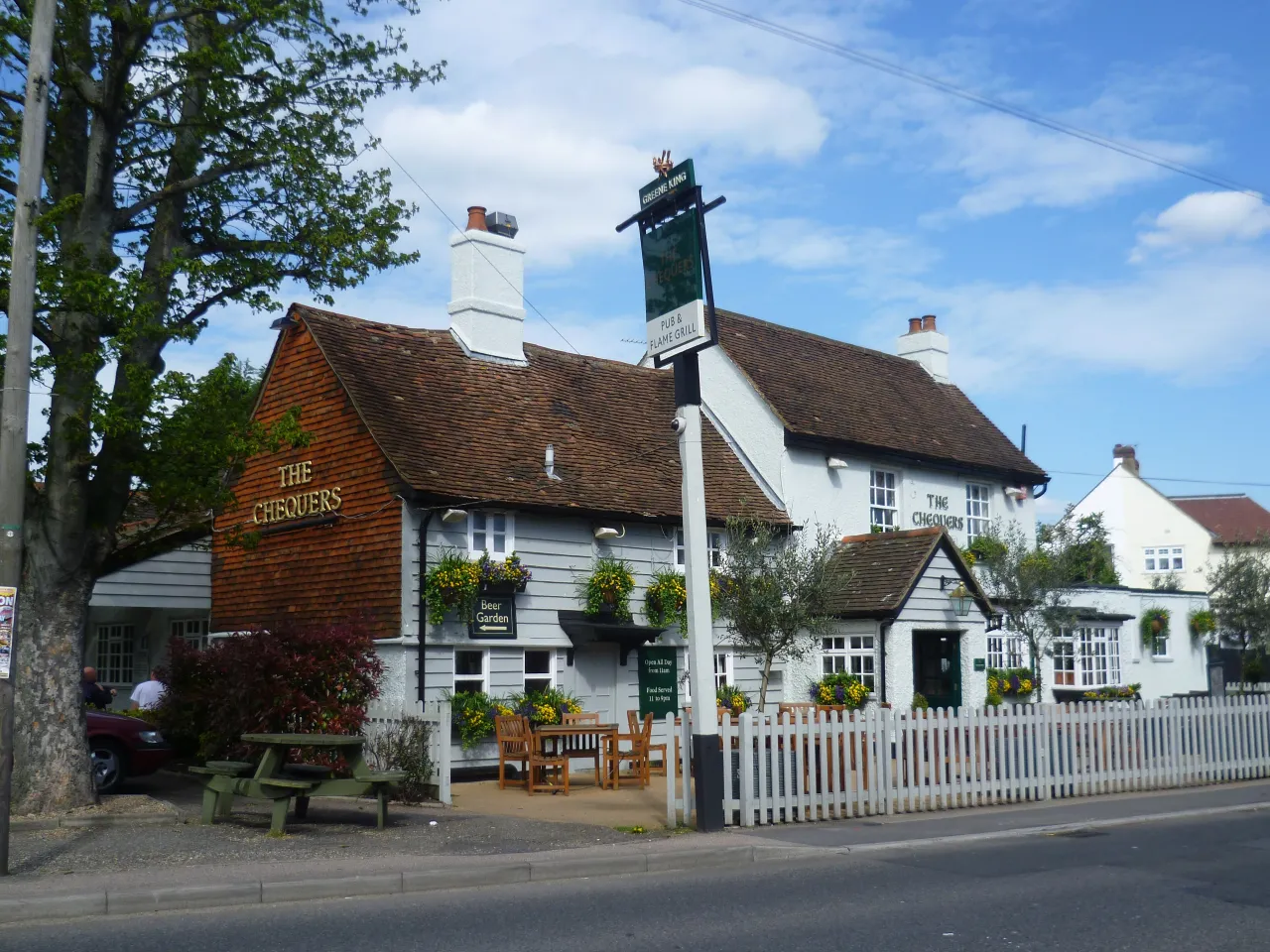 The Chequers pub on Southborough Lane, Bromley