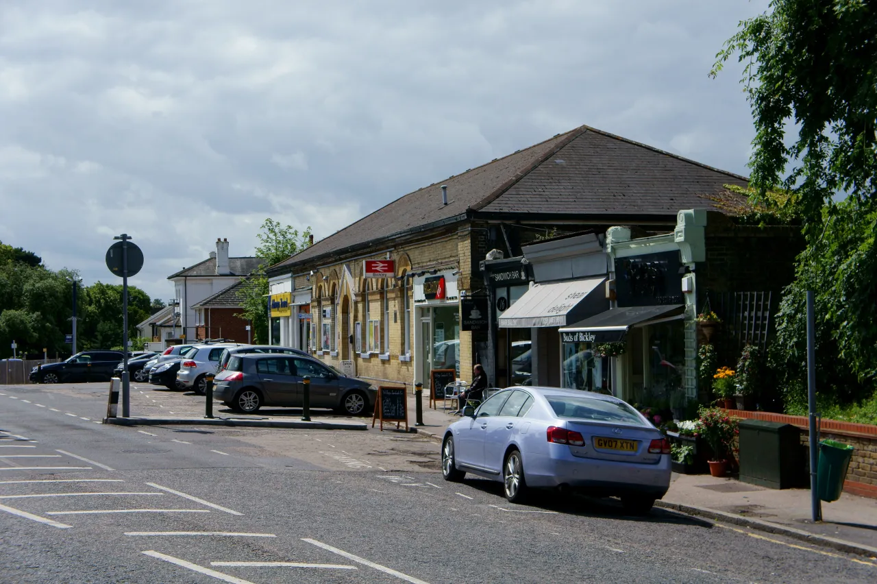 Bickley station, originally opened in 1856 as Southborough Road station