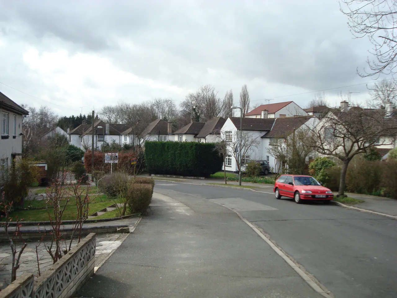 Wimborne Avenue, a residential street in St Pauls Cray