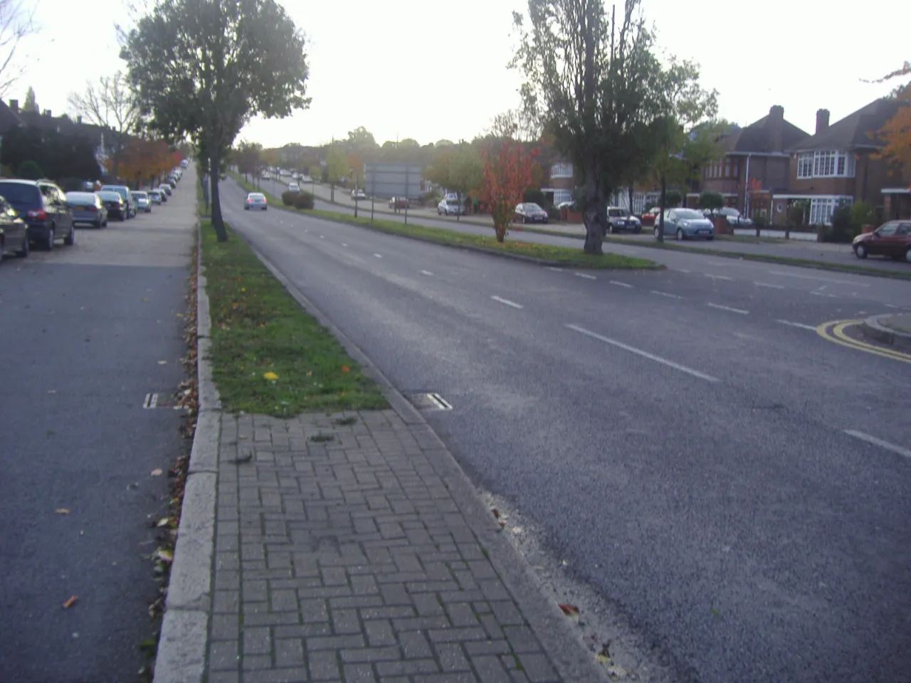 Sudbury Court Drive, a tree-lined residential road near Sudbury, Brent