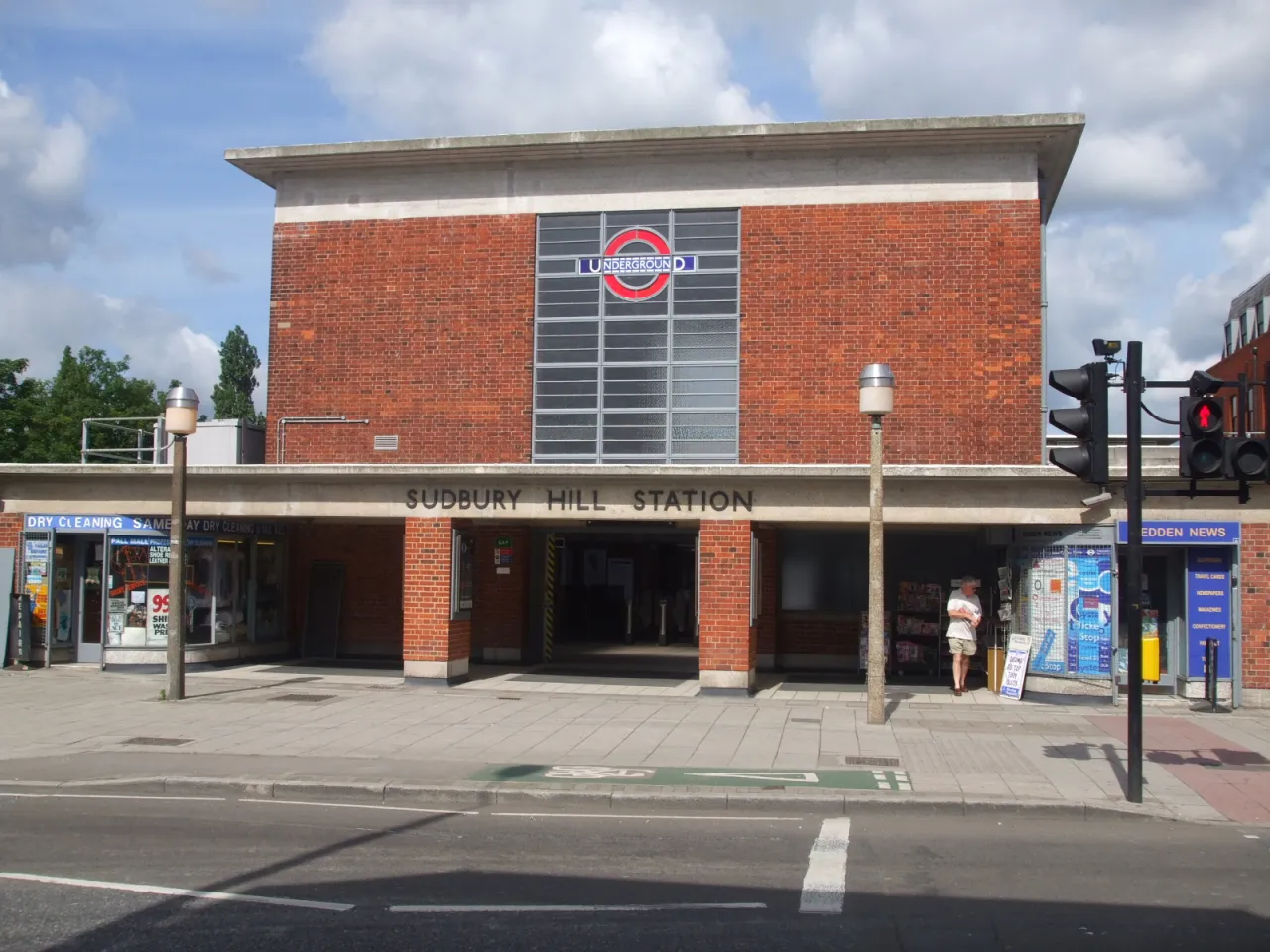 Sudbury Hill Piccadilly line station building, Brent