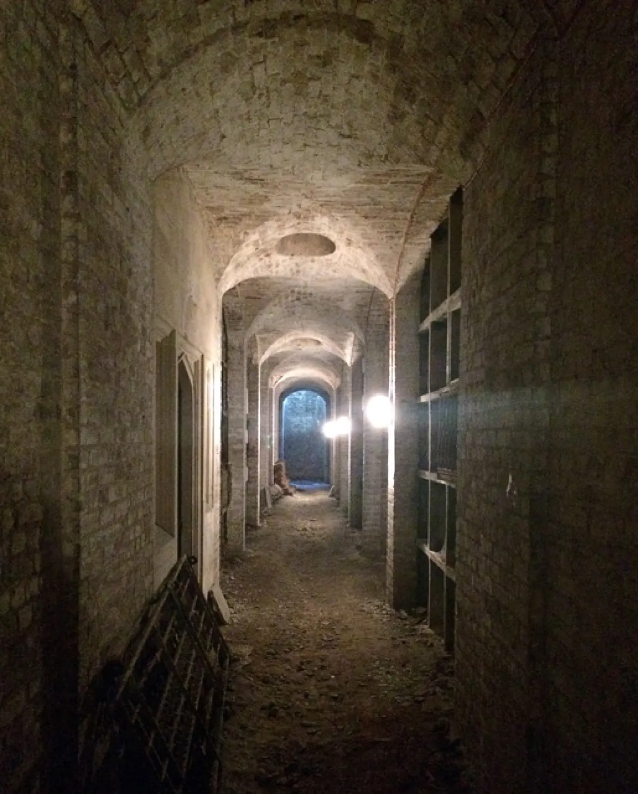 The catacombs at West Norwood Cemetery, opened in 1837