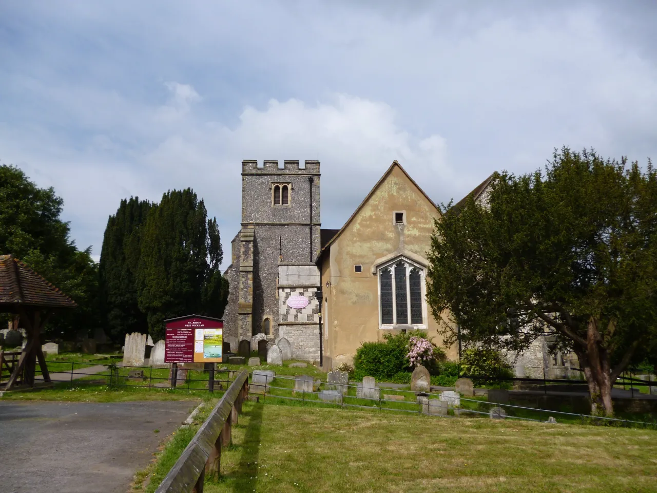 St John the Baptist parish church and churchyard, West Wickham